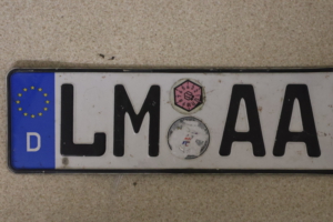 Autokennzeichen Limburg AA