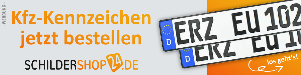 KFZ-Kennzeichen jetzt bestellen im schildershop24